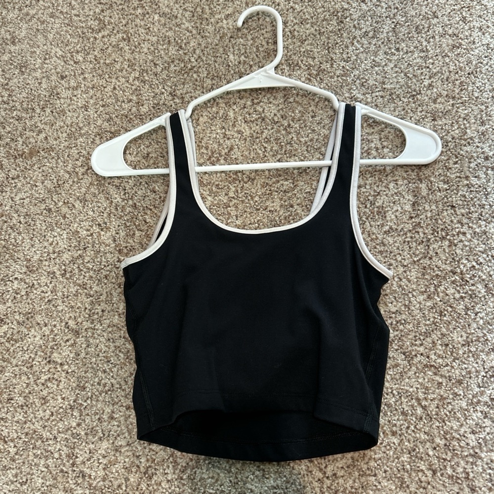 a new day Black and White Women's Tank Top
